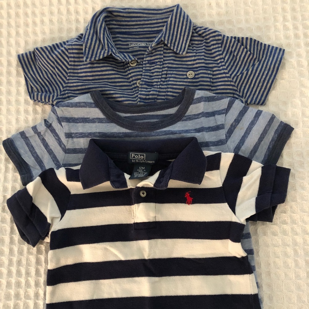 12-18 m BabyGAP and Polo boys tees